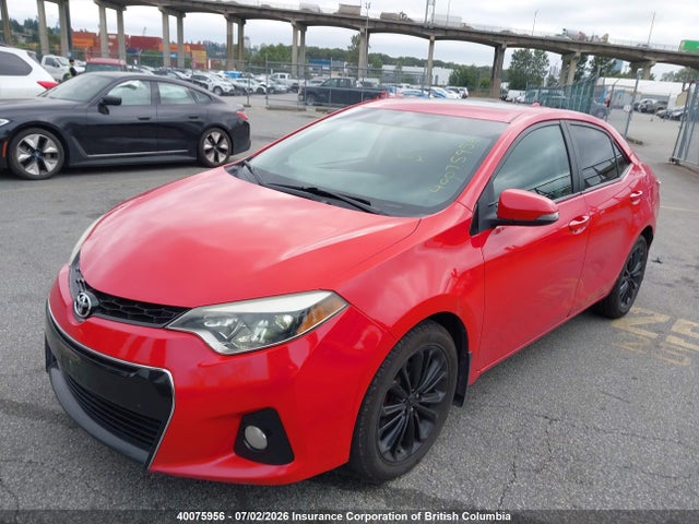 2015 Toyota Corolla L/le/le Pls/prm/s/s Pls მანქანა იყიდება აუქციონზე, vin: 2T1BURHE2FC285753, აუქციონის ნომერი: 40075956