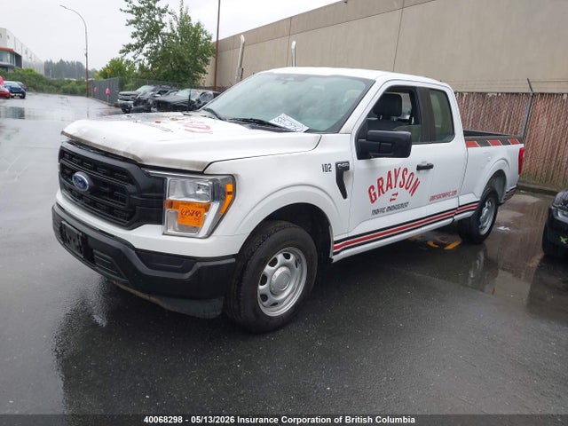 2022 Ford F150 Super Cab მანქანა იყიდება აუქციონზე, vin: 1FTEX1CB2NKE56873, აუქციონის ნომერი: 40068298