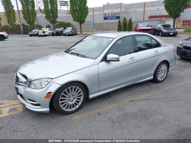 2011 Mercedes-benz C 250 4matic მანქანა იყიდება აუქციონზე, vin: WDDGF8FB5BA482956, აუქციონის ნომერი: 40075966