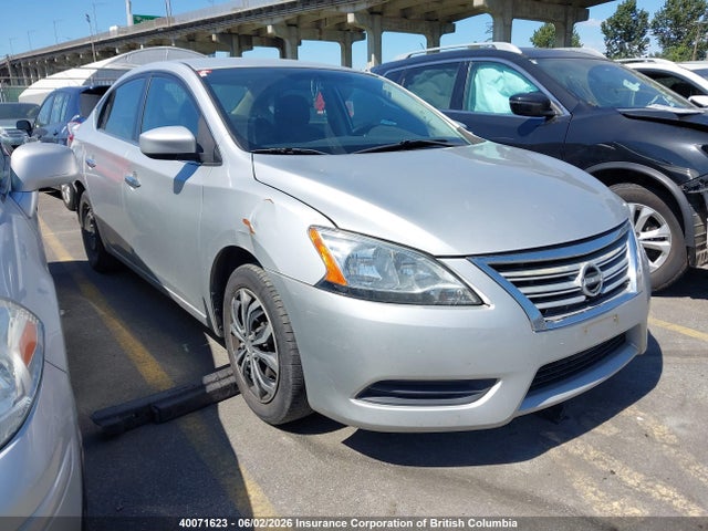 2015 Nissan Sentra S/sv/sr/sl მანქანა იყიდება აუქციონზე, vin: 3N1AB7AP6FL635208, აუქციონის ნომერი: 40071623
