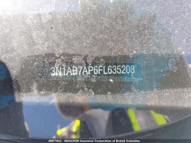 3N1AB7AP6FL635208 Nissan Sentra S/sv/sr/sl