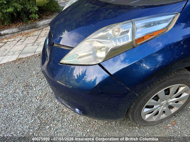 2016 Nissan Leaf მანქანა იყიდება აუქციონზე, vin: 1N4AZ0CP7GC304489, აუქციონის ნომერი: 40075980