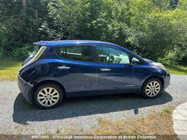 40075980 :رقم المزاد ، 1N4AZ0CP7GC304489 vin ، 2016 Nissan Leaf مزاد بيع