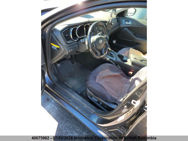 40075982 :رقم المزاد ، KNAGN4A60C5263281 vin ، 2012 Kia Optima Ex Turbo/ex Turbo + مزاد بيع