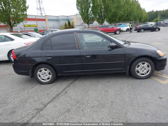Продаж на аукціоні авто 2001 Honda Civic, vin: 2HGES16681H939753, номер лоту: 40075983