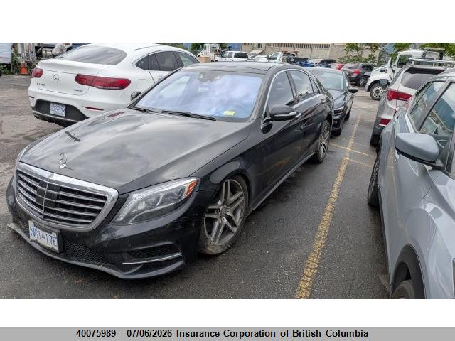 2017 Mercedes-benz S 550 4matic მანქანა იყიდება აუქციონზე, vin: WDDUG8FB0HA283595, აუქციონის ნომერი: 40075989