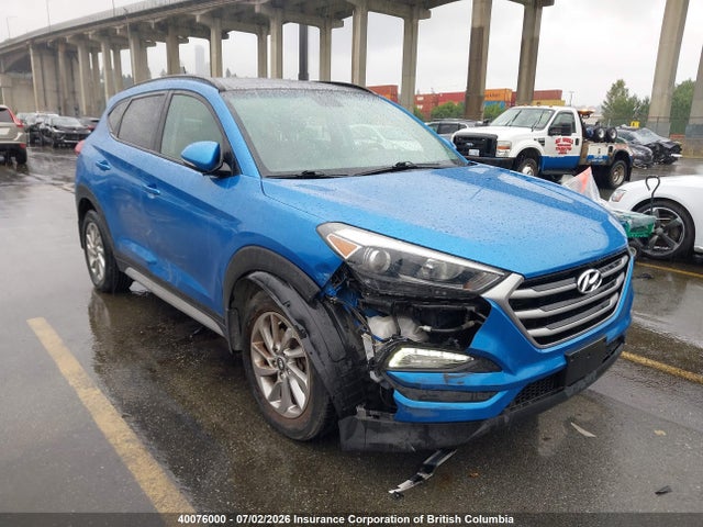 40076000 :رقم المزاد ، KM8J3CA43HU578124 vin ، 2017 Hyundai Tucson Limited/sport And Eco/se مزاد بيع