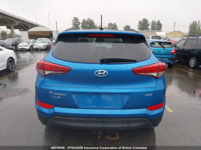Aukcja sprzedaży 2017 Hyundai Tucson Limited/sport And Eco/se, vin: KM8J3CA43HU578124, numer aukcji: 40076000