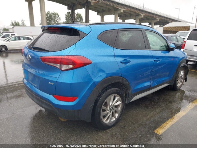 Aukcja sprzedaży 2017 Hyundai Tucson Limited/sport And Eco/se, vin: KM8J3CA43HU578124, numer aukcji: 40076000
