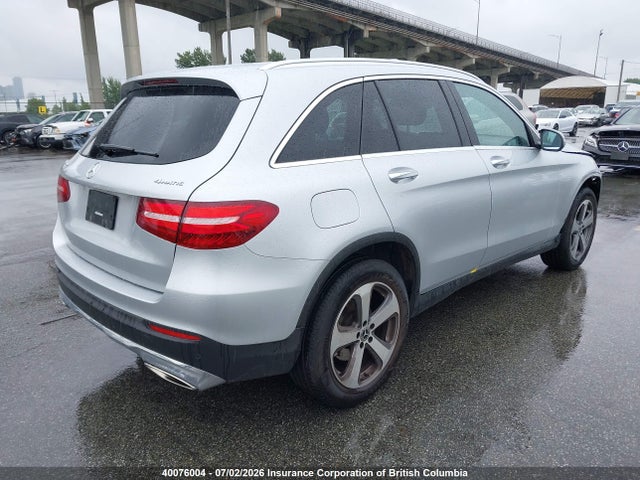 Aukcja sprzedaży 2018 Mercedes-benz Glc 300 4matic, vin: WDC0G4KB6JV053026, numer aukcji: 40076004