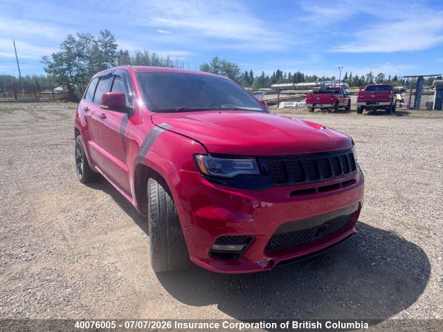 Jeep Grand Cherokee Srt-8 2017 1C4RJFDJ1HC818955 головне зображення