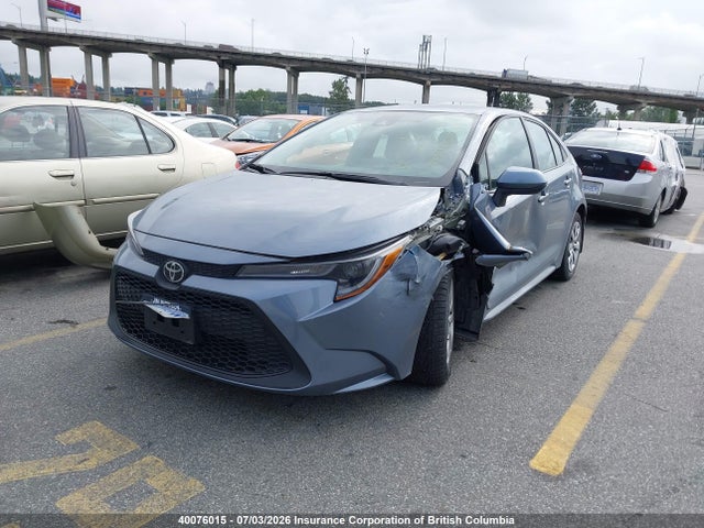 5YFBPMBE8NP334973 Toyota Corolla Le/xle