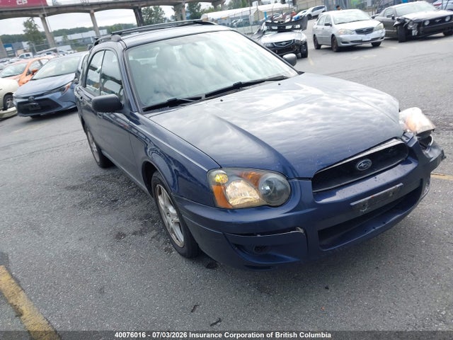 Aukcja sprzedaży 2005 Subaru Impreza 2.5 Rs/2.5 Rs Special Edition, vin: JF1GG67555H803903, numer aukcji: 40076016