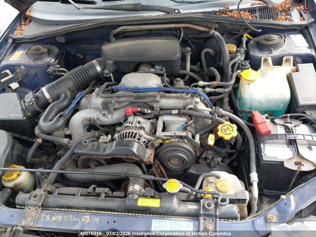 40076016 :رقم المزاد ، JF1GG67555H803903 vin ، 2005 Subaru Impreza 2.5 Rs/2.5 Rs Special Edition مزاد بيع
