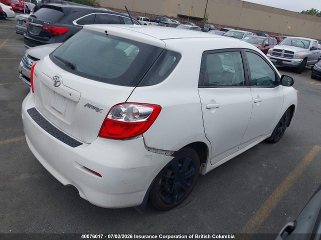2010 Toyota Corolla Matrix მანქანა იყიდება აუქციონზე, vin: 2T1KU4EE3AC375381, აუქციონის ნომერი: 40076017