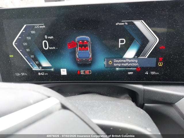 40076026 :رقم المزاد ، WBY73AW00NFM95208 vin ، 2022 Bmw I4 مزاد بيع