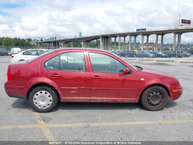 40076027 :رقم المزاد ، 3VWSA29M7XM109535 vin ، 1999 Volkswagen Jetta مزاد بيع