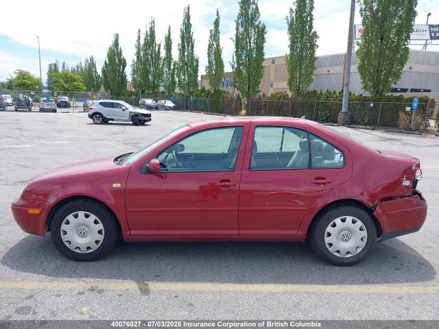 40076027 :رقم المزاد ، 3VWSA29M7XM109535 vin ، 1999 Volkswagen Jetta مزاد بيع