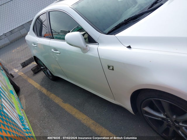 40076035 :رقم المزاد ، JTHBF5C28C5170758 vin ، 2012 Lexus Is 250 مزاد بيع