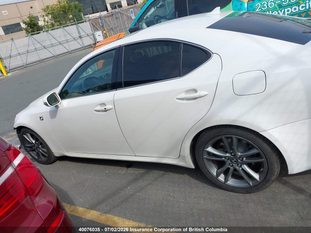 2012 Lexus Is 250 მანქანა იყიდება აუქციონზე, vin: JTHBF5C28C5170758, აუქციონის ნომერი: 40076035