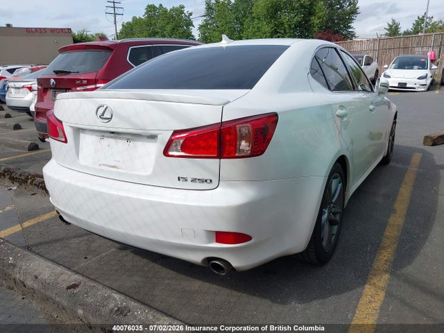 Продаж на аукціоні авто 2012 Lexus Is 250, vin: JTHBF5C28C5170758, номер лоту: 40076035