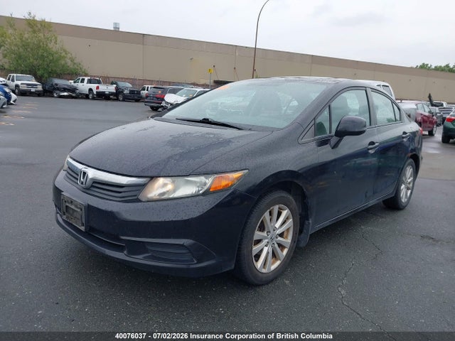 2012 Honda Civic მანქანა იყიდება აუქციონზე, vin: 2HGFB2E52CH042725, აუქციონის ნომერი: 40076037