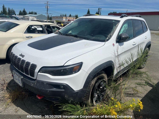 Продажа на аукционе авто 2019 Jeep Cherokee Trailhawk, vin: 1C4PJMBX5KD114942, номер лота: 40076045