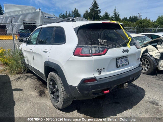 Продажа на аукционе авто 2019 Jeep Cherokee Trailhawk, vin: 1C4PJMBX5KD114942, номер лота: 40076045