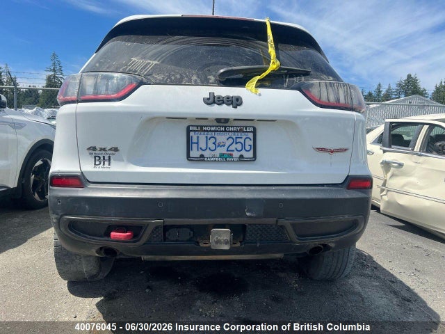 Продажа на аукционе авто 2019 Jeep Cherokee Trailhawk, vin: 1C4PJMBX5KD114942, номер лота: 40076045