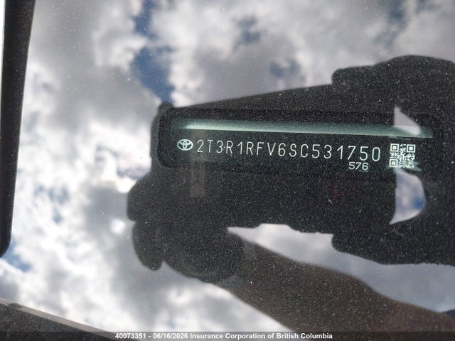 2025 Toyota Rav4 Xle/xle Premium მანქანა იყიდება აუქციონზე, vin: 2T3R1RFV6SC531750, აუქციონის ნომერი: 40073351
