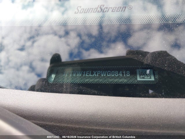 40073353 :رقم المزاد ، 1FTVW1ELXPWG08418 vin ، 2023 Ford F150 Lightning Pro/lightning Xlt/lightning Lariat مزاد بيع