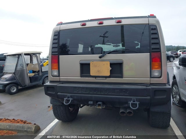 Продажа на аукционе авто 2003 Hummer H2, vin: 5GRGN23U73H125818, номер лота: 40070145
