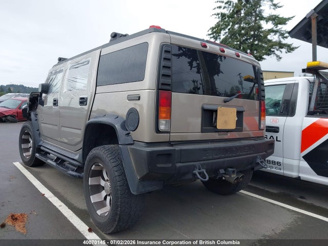 Продажа на аукционе авто 2003 Hummer H2, vin: 5GRGN23U73H125818, номер лота: 40070145