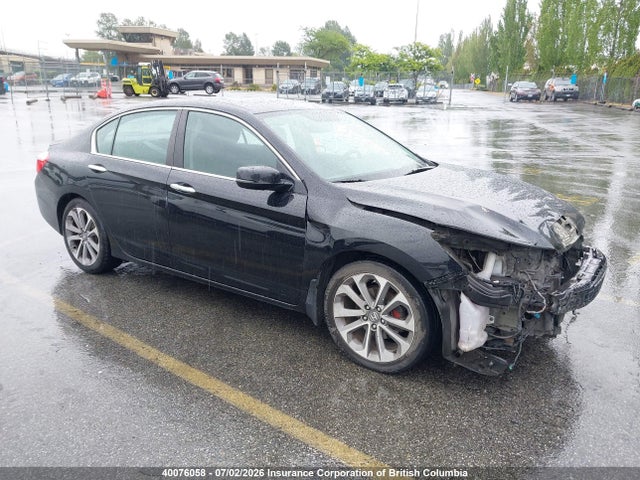 2015 Honda Accord Sport მანქანა იყიდება აუქციონზე, vin: 1HGCR2F52FA804399, აუქციონის ნომერი: 40076058