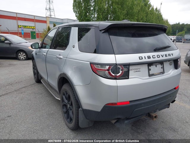 40076059 :رقم المزاد ، SALCR2BG4GH572797 vin ، 2016 Land Rover Discovery Sport Hse مزاد بيع