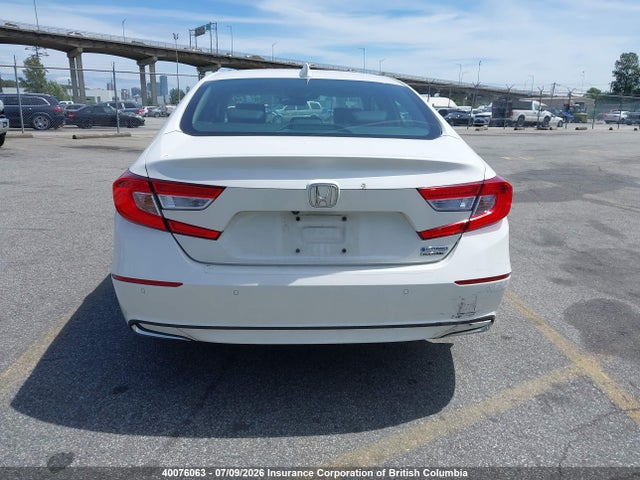 2018 Honda Accord Touring Hybrid მანქანა იყიდება აუქციონზე, vin: 1HGCV3F92JA800317, აუქციონის ნომერი: 40076063
