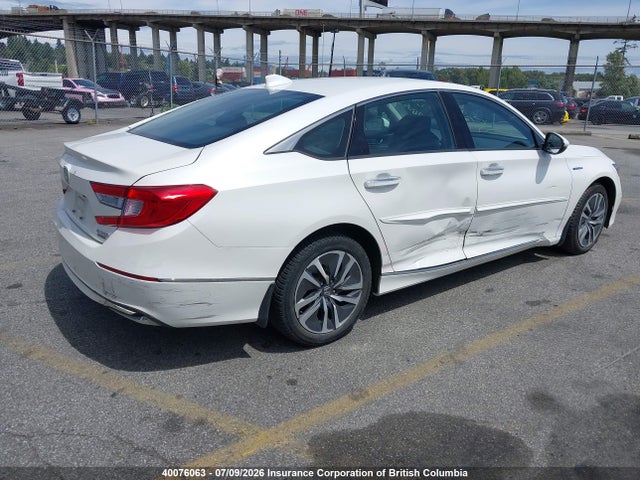 2018 Honda Accord Touring Hybrid მანქანა იყიდება აუქციონზე, vin: 1HGCV3F92JA800317, აუქციონის ნომერი: 40076063