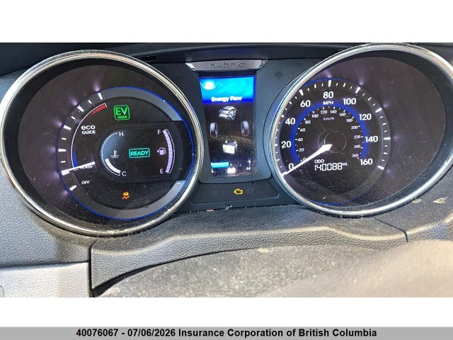 Продажа на аукционе авто 2011 Hyundai Sonata Hybrid, vin: KMHEC4A40BA000286, номер лота: 40076067