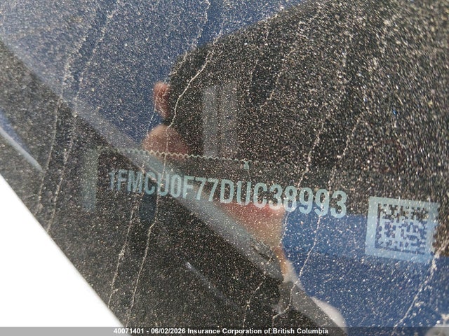 40071401 :رقم المزاد ، 1FMCU0F77DUC38993 vin ، 2013 Ford Escape S مزاد بيع