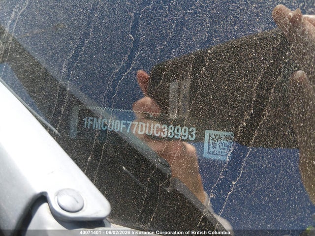 40071401 :رقم المزاد ، 1FMCU0F77DUC38993 vin ، 2013 Ford Escape S مزاد بيع