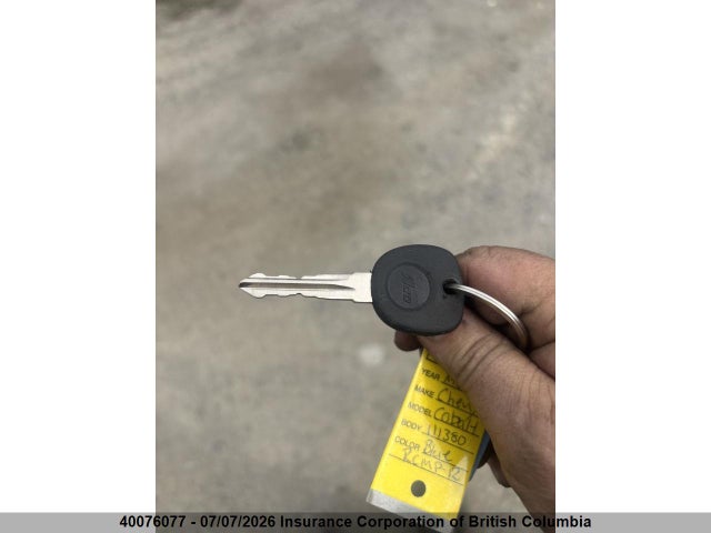 2008 Chevrolet Cobalt Ls მანქანა იყიდება აუქციონზე, vin: 1G1AJ55F987111380, აუქციონის ნომერი: 40076077