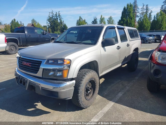 2006 Gmc Canyon Sle მანქანა იყიდება აუქციონზე, vin: 1GTDT136168121130, აუქციონის ნომერი: 40076098