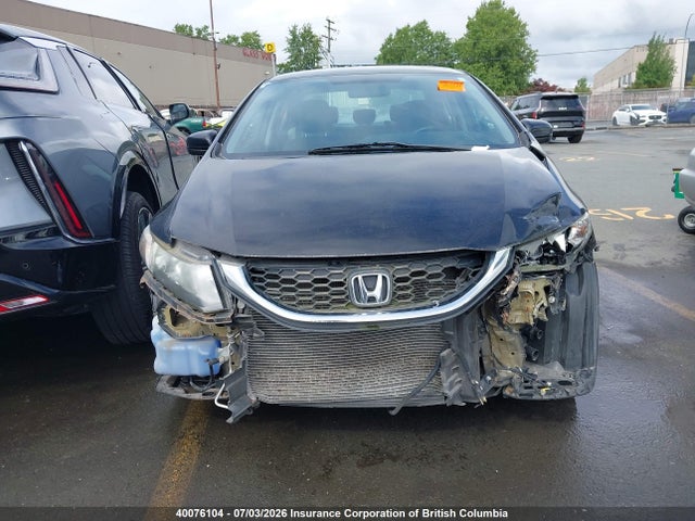 2014 Honda Civic მანქანა იყიდება აუქციონზე, vin: 2HGFB2F48EH009012, აუქციონის ნომერი: 40076104
