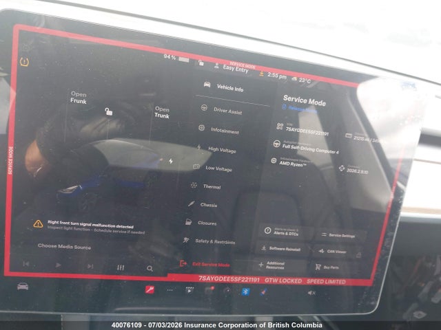 Tesla Model Y 2025 7SAYGDEE5SF221191 Image 7