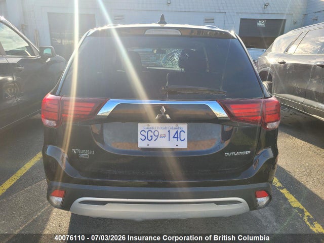 2019 Mitsubishi Outlander Es მანქანა იყიდება აუქციონზე, vin: JA4AZ2A38KZ608243, აუქციონის ნომერი: 40076110