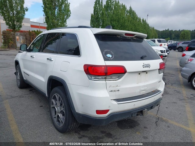 Продаж на аукціоні авто 2021 Jeep Grand Cherokee Limited, vin: 1C4RJFBG1MC616411, номер лоту: 40076120