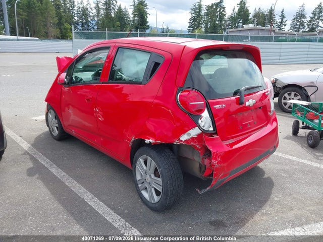 Aukcja sprzedaży 2014 Chevrolet Spark 1lt, vin: KL8CD6S99EC524732, numer aukcji: 40071269