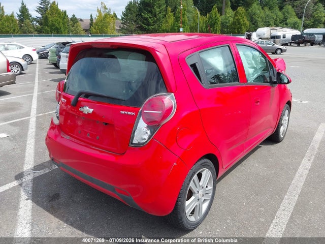 Aukcja sprzedaży 2014 Chevrolet Spark 1lt, vin: KL8CD6S99EC524732, numer aukcji: 40071269