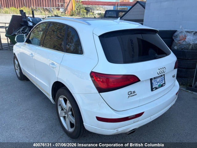 Aukcja sprzedaży 2013 Audi Q5, vin: WA1VFCFPXDA101874, numer aukcji: 40076131