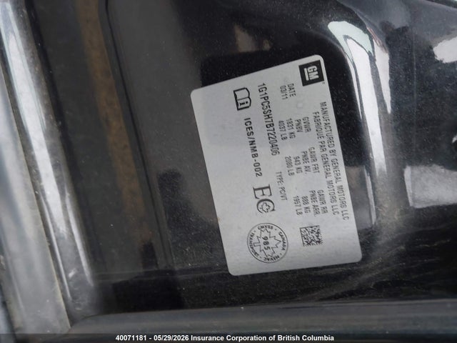 Aukcja sprzedaży 2011 Chevrolet Cruze Ls, vin: 1G1PC5SH7B7220406, numer aukcji: 40071181